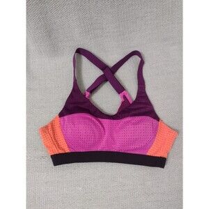 VSX Victoria’s Secret Sports Bra Lightweight Size 32A Purple, Pink, Orange